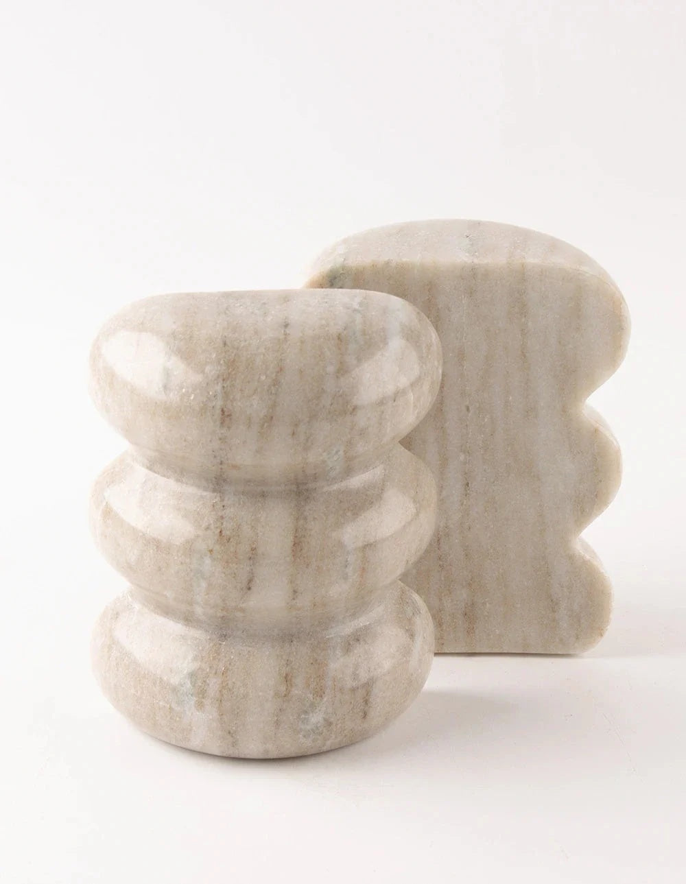 RIPPLE BOOKEND - SET OF 2
