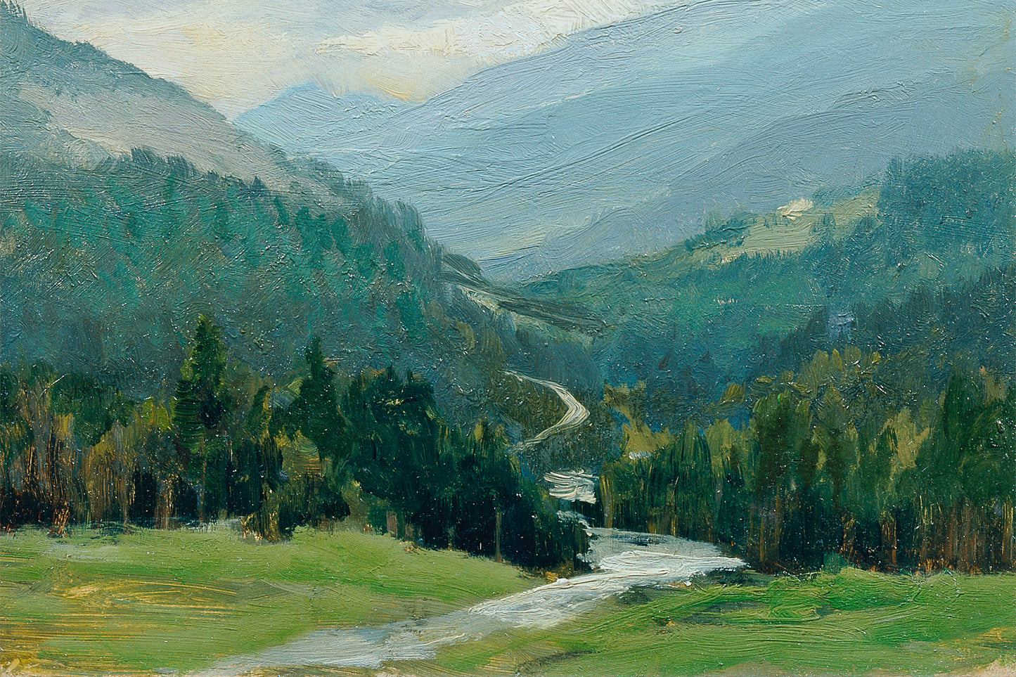 THE INDIAN MOUNTAIN RANGE ART