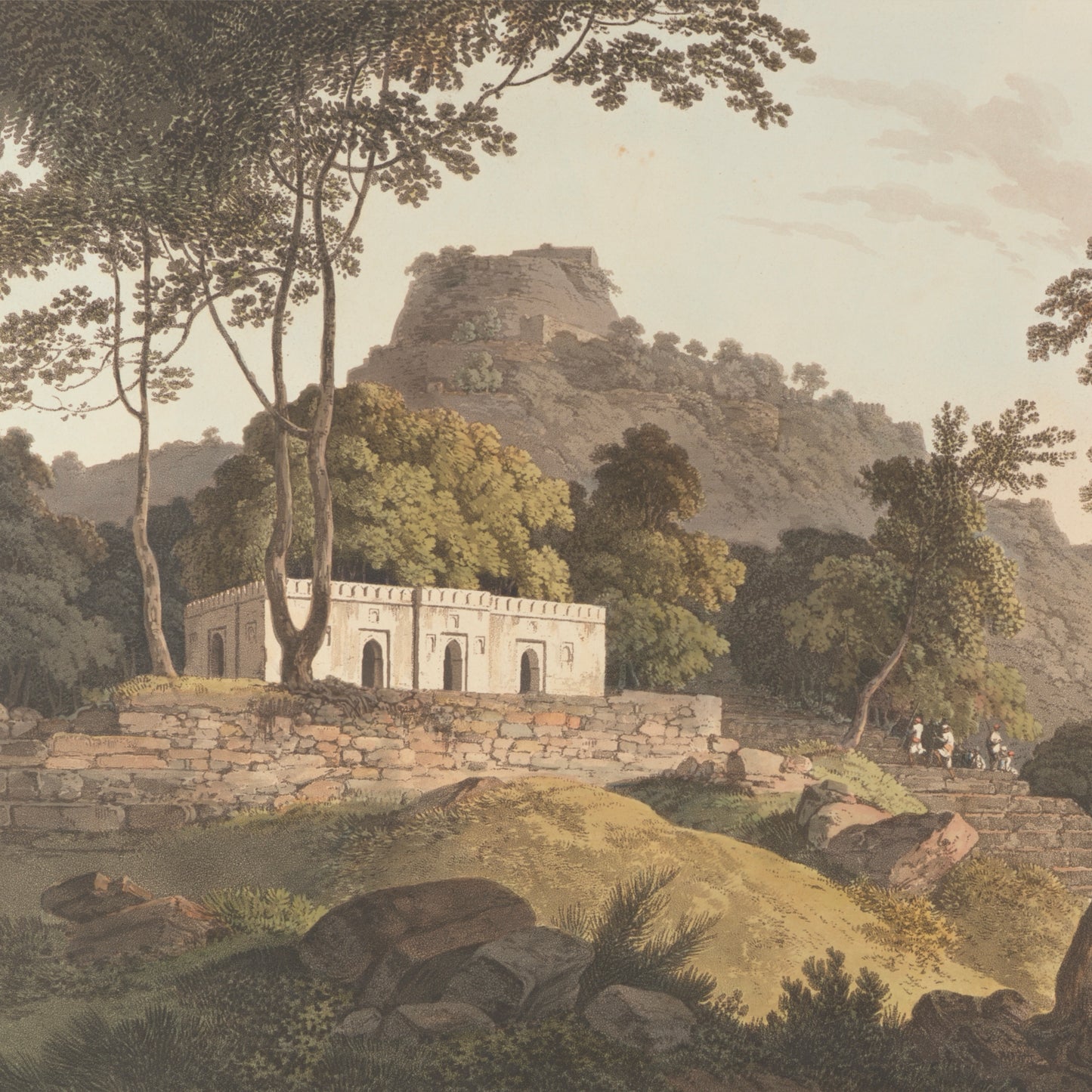 THE PRINCIPAL ROAD UP TO ROTAS GHAR