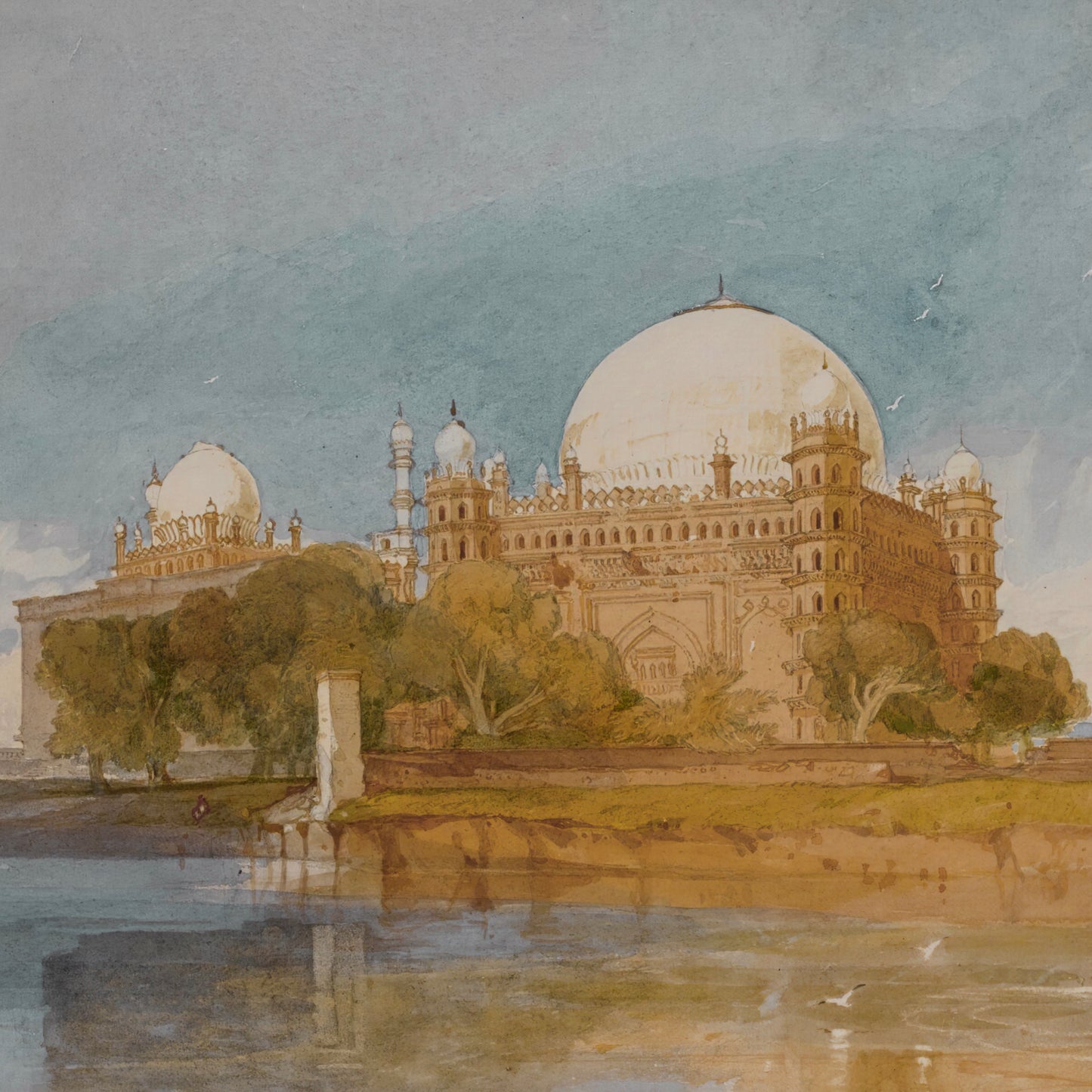 SULTAN MOHAMED SHAH'S TOMB -vintage wall art - ALTROVE