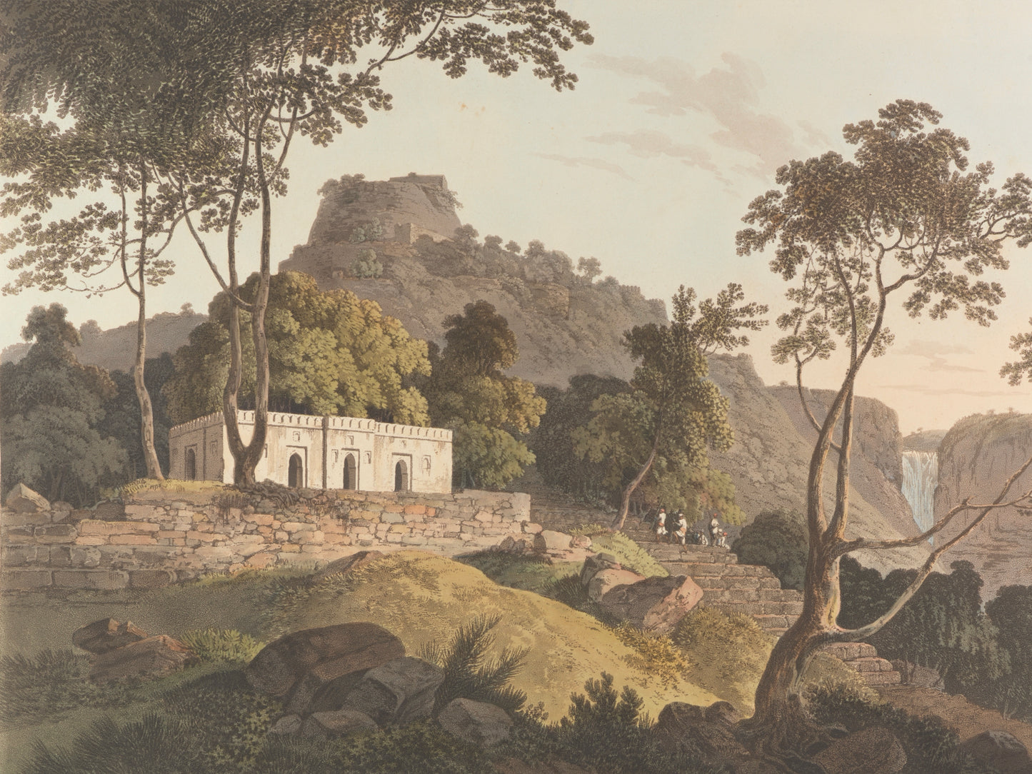 THE PRINCIPAL ROAD UP TO ROTAS GHAR