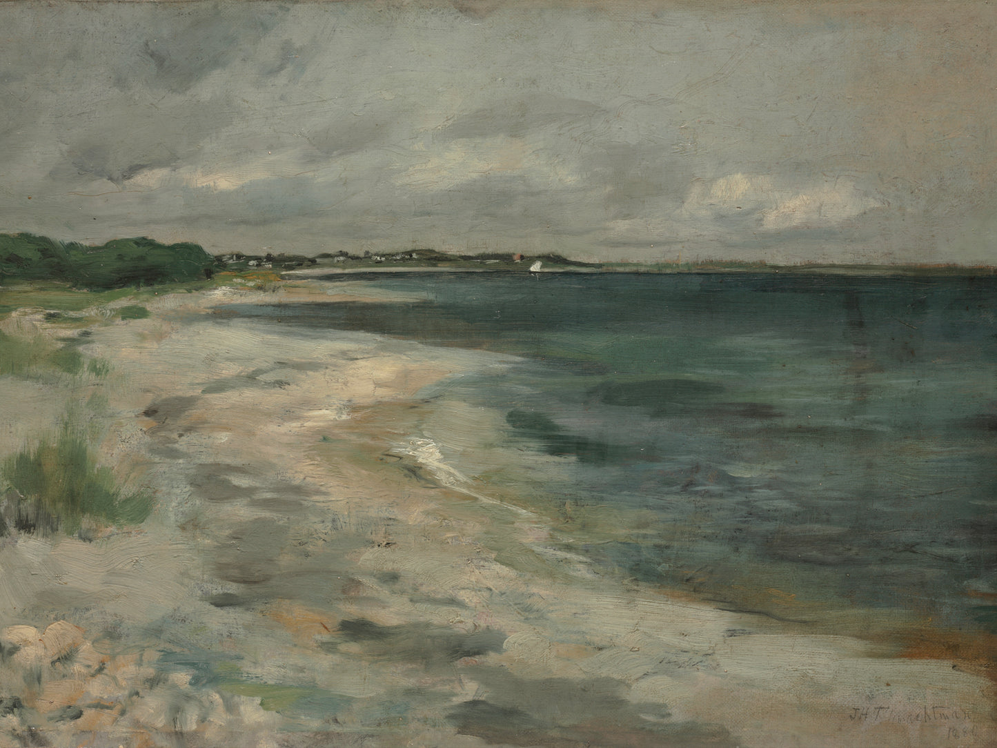 THE INDIAN COASTLINE VINTAGE ART