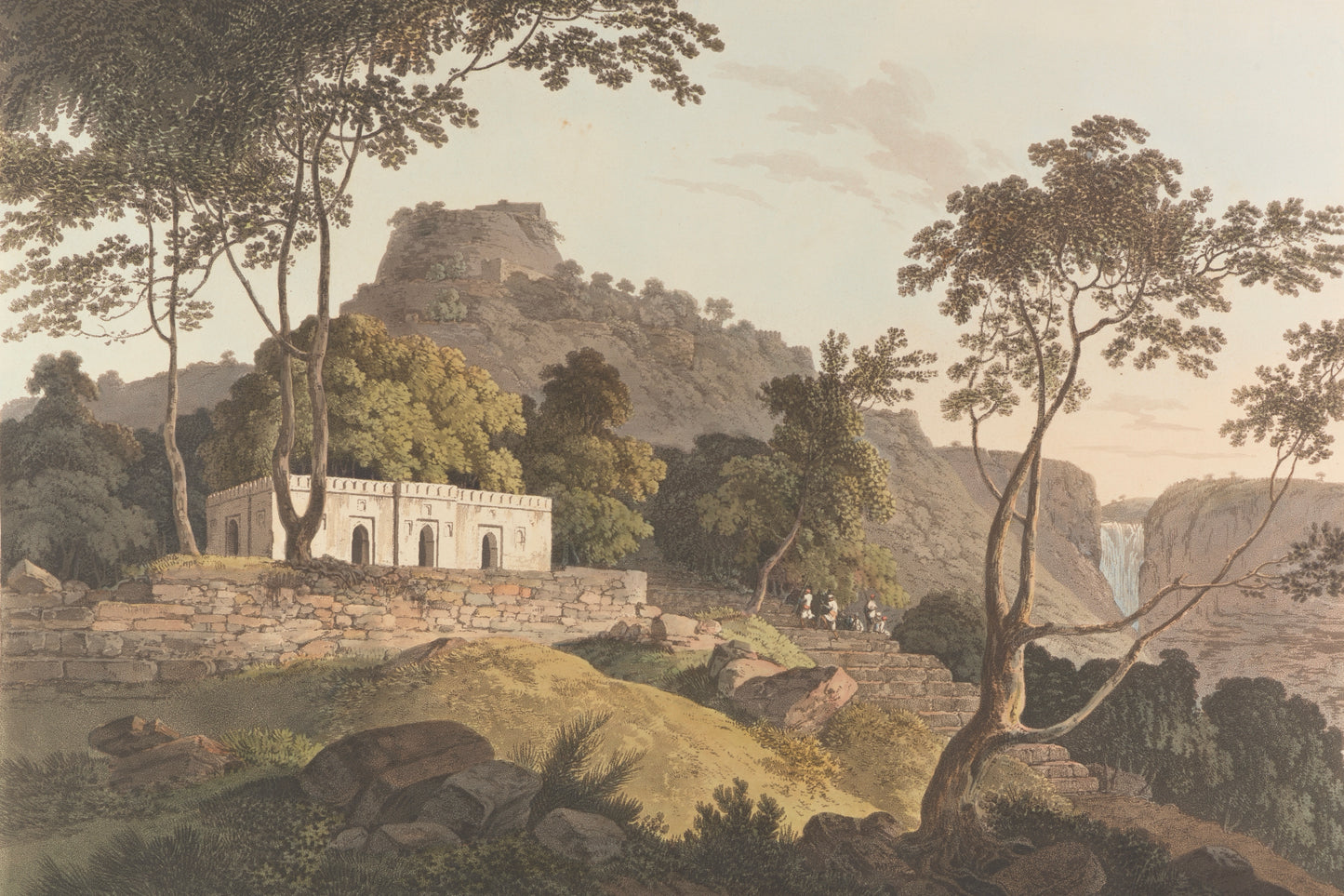 THE PRINCIPAL ROAD UP TO ROTAS GHAR