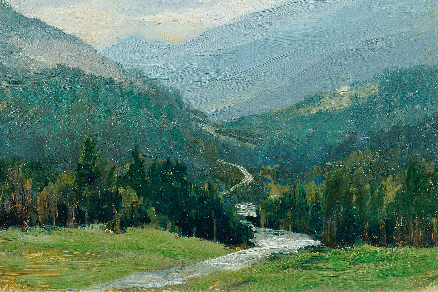 THE INDIAN MOUNTAIN RANGE ART