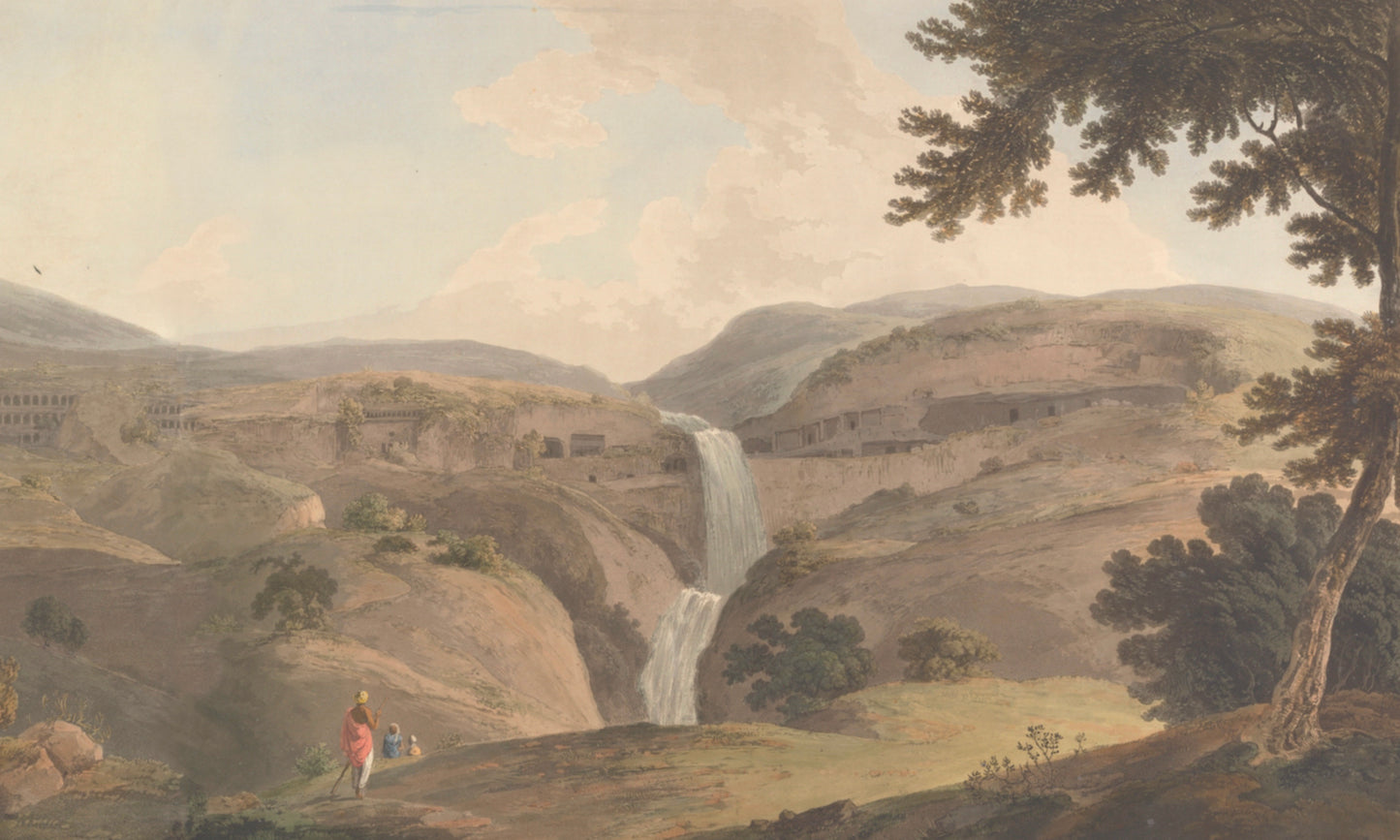 VALLEYS IN MONSOON VINTAGE ART