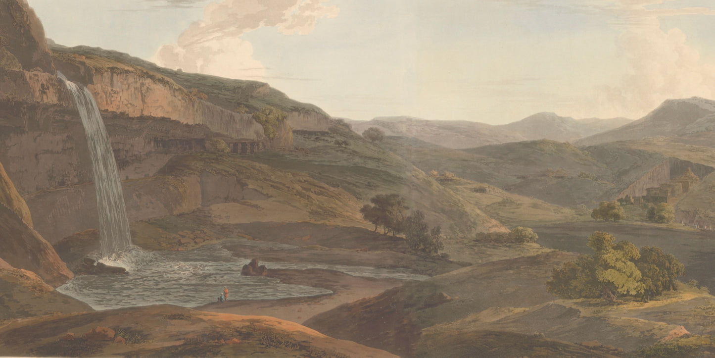 VALLEYS IN MONSOON VINTAGE ART