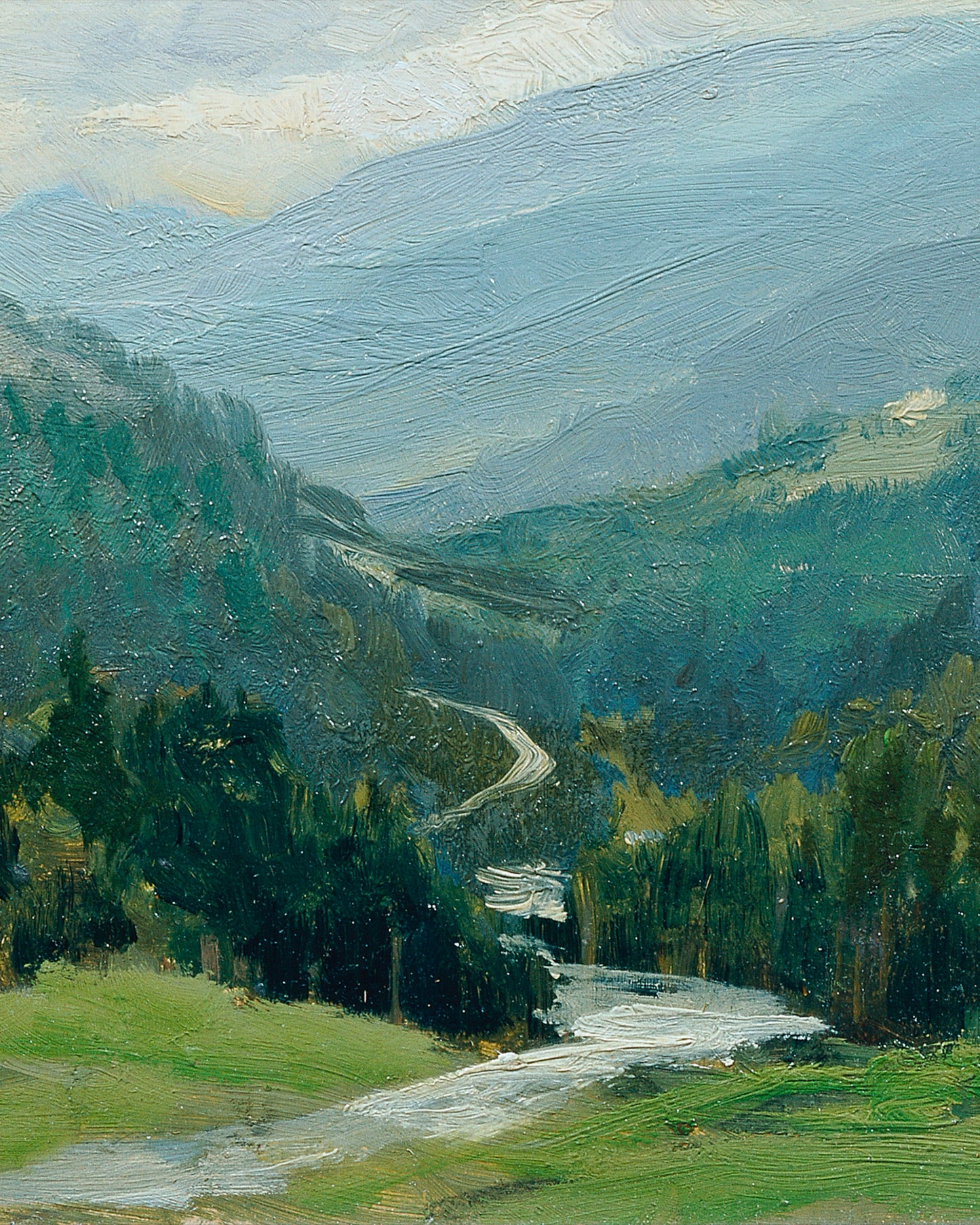 THE INDIAN MOUNTAIN RANGE ART