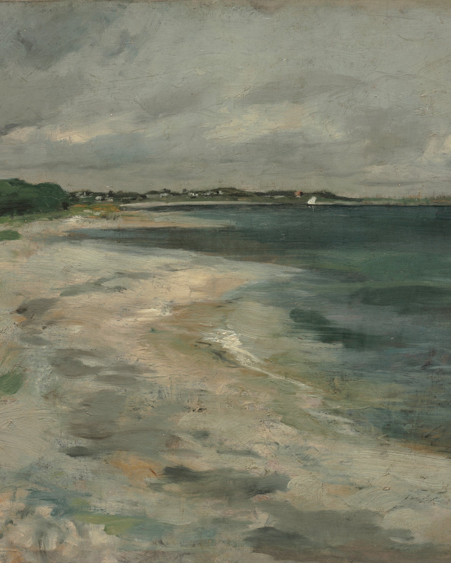 THE INDIAN COASTLINE VINTAGE ART