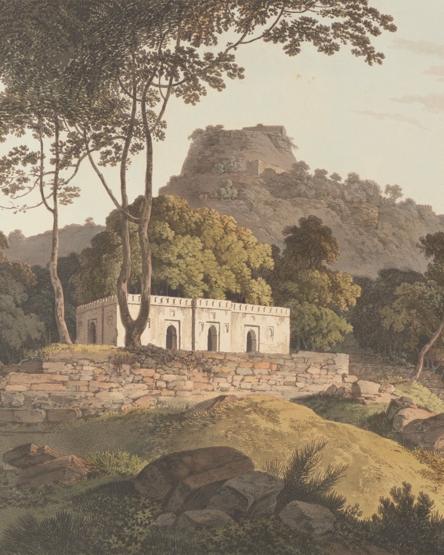 THE PRINCIPAL ROAD UP TO ROTAS GHAR