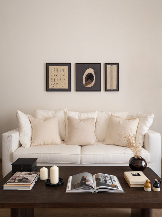 THREADS OF MEMORY WALL ART (SET OF 3)