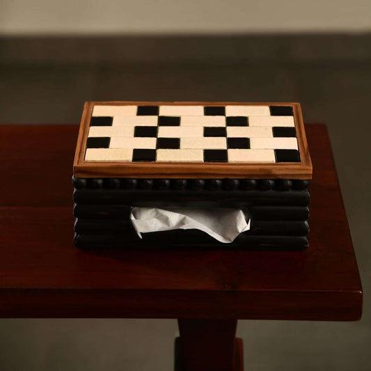 PIANO KEYS TISSUE BOX