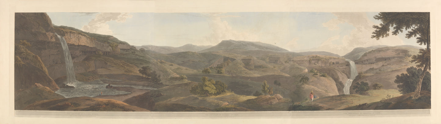 VALLEYS IN MONSOON VINTAGE ART