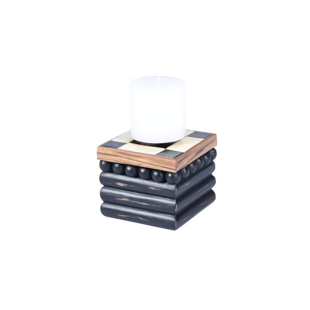 PIANO KEYS CANDLE HOLDER