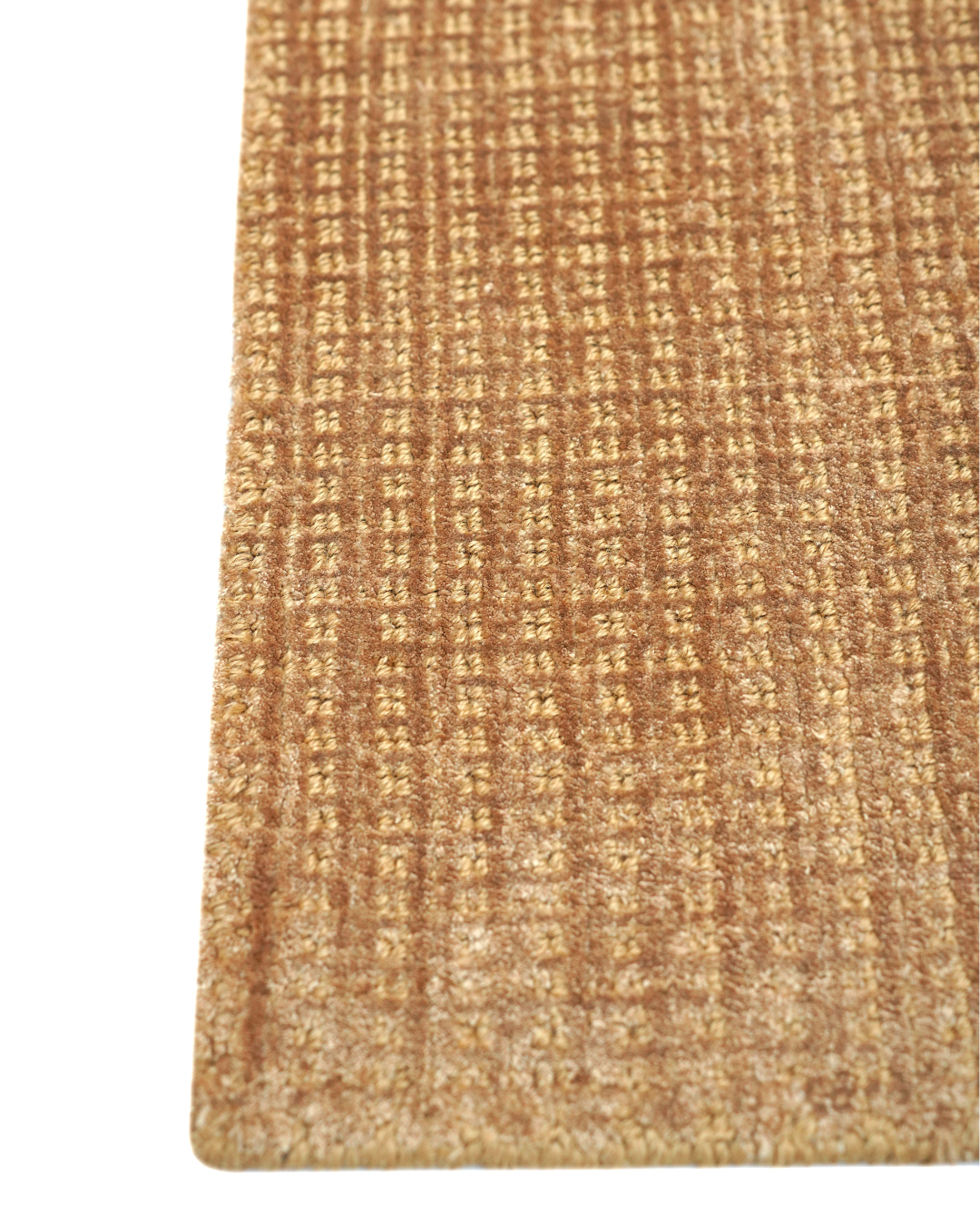 MERAKI JUTE & SILK RUG - CARAMEL