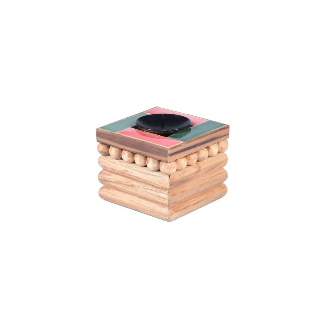 SPANISH ROSE CANDLE HOLDER