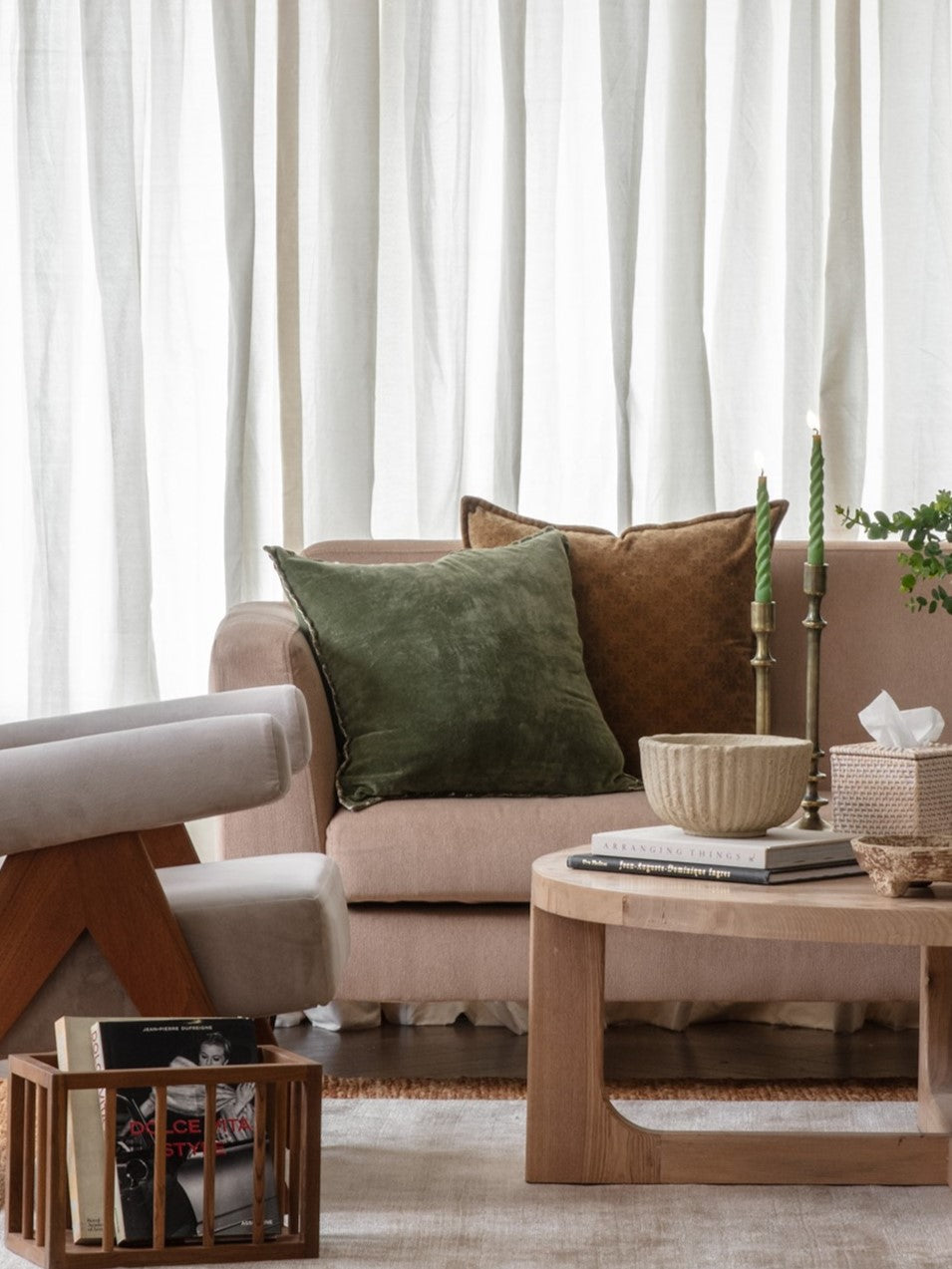TRIBECA VELVET CUSHION