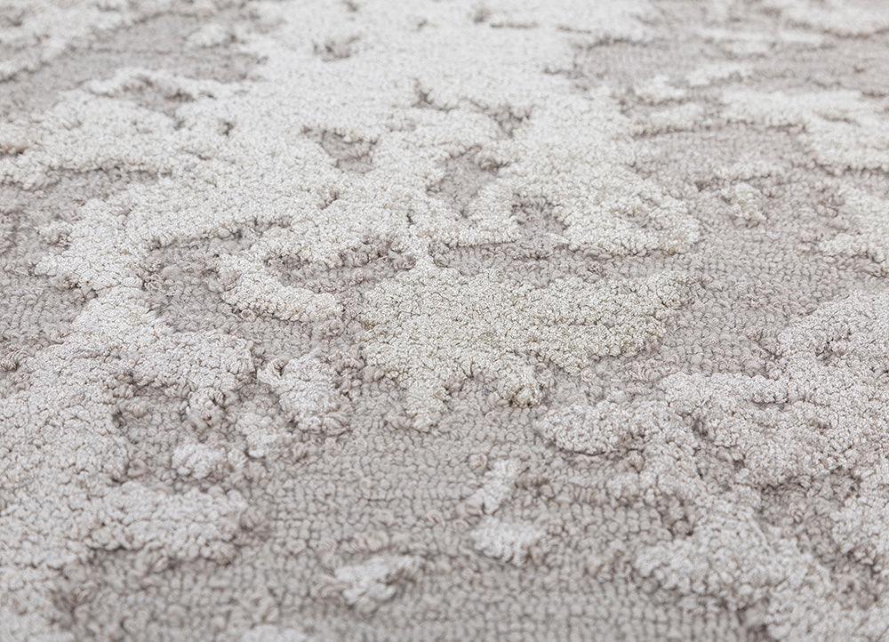 WHITE NOISE GRAY RUG