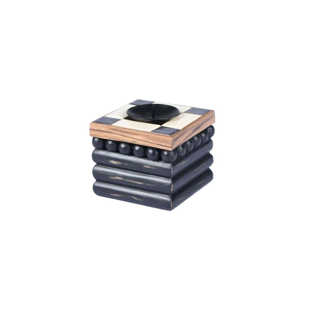 PIANO KEYS CANDLE HOLDER