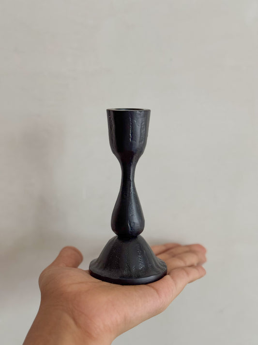 MINI BLACK CANDLE STANDS