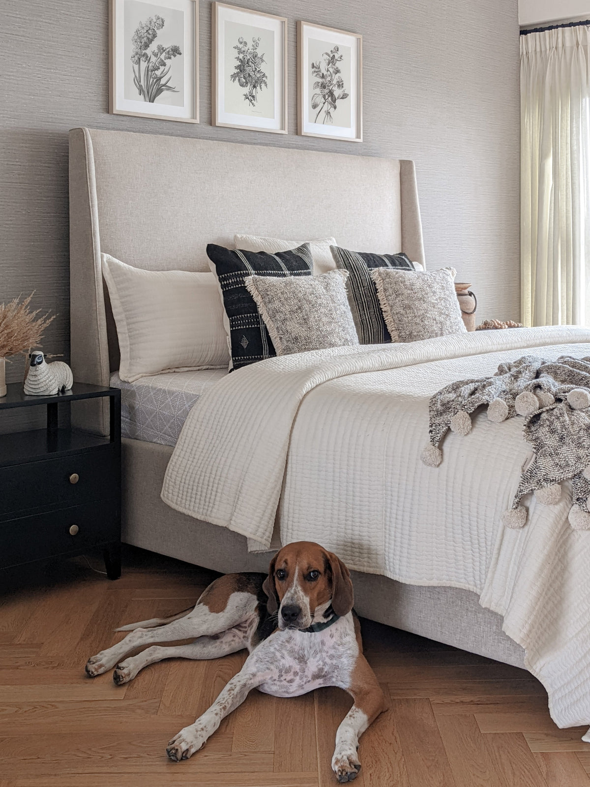 CARRIE LIGHT QUILTED BEDDING