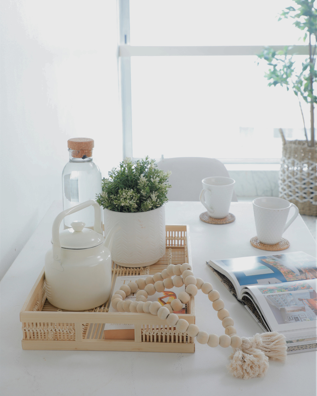 ANTHRO TRAY NATURAL