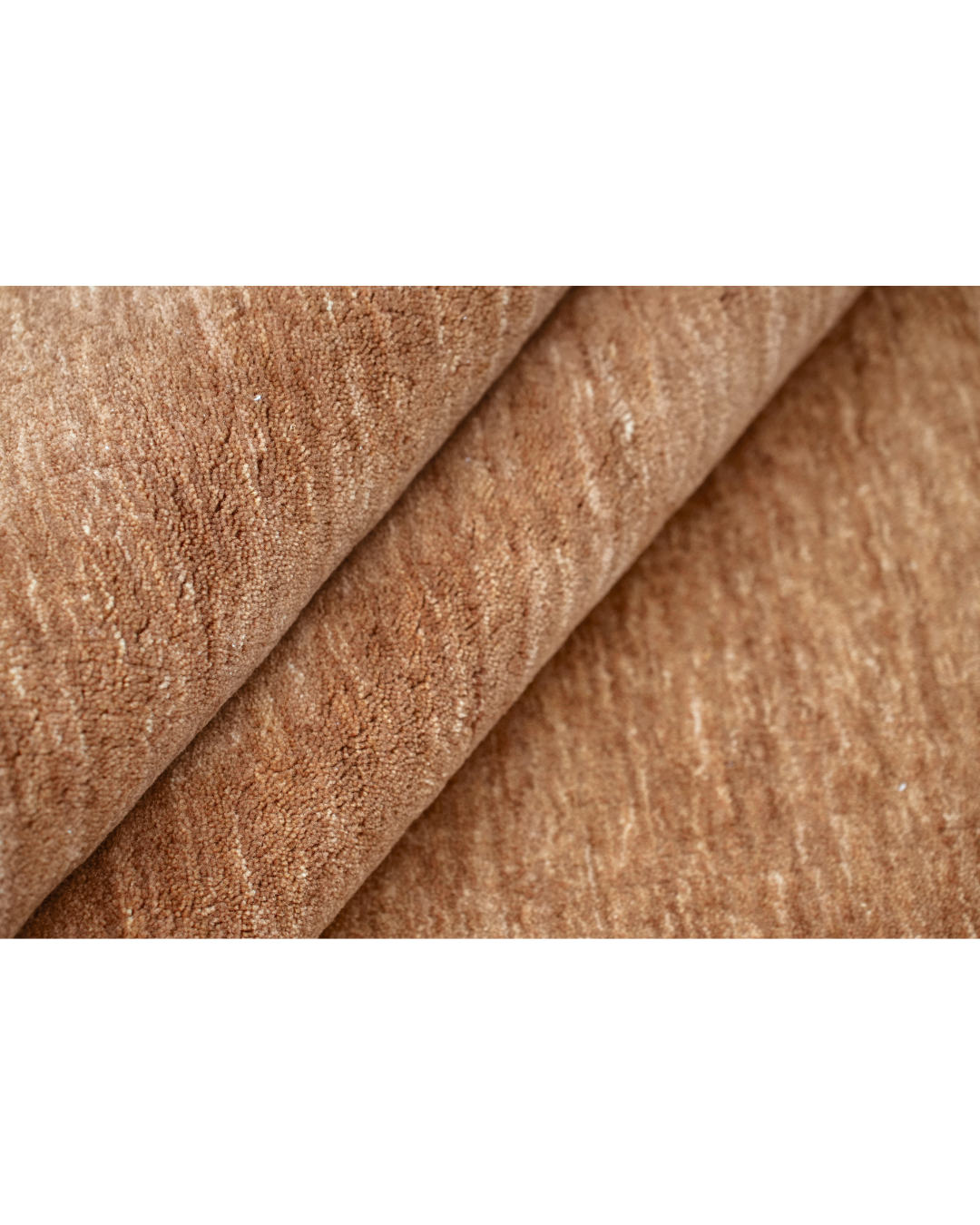 GRAIN WOOL RUG - RUSSET