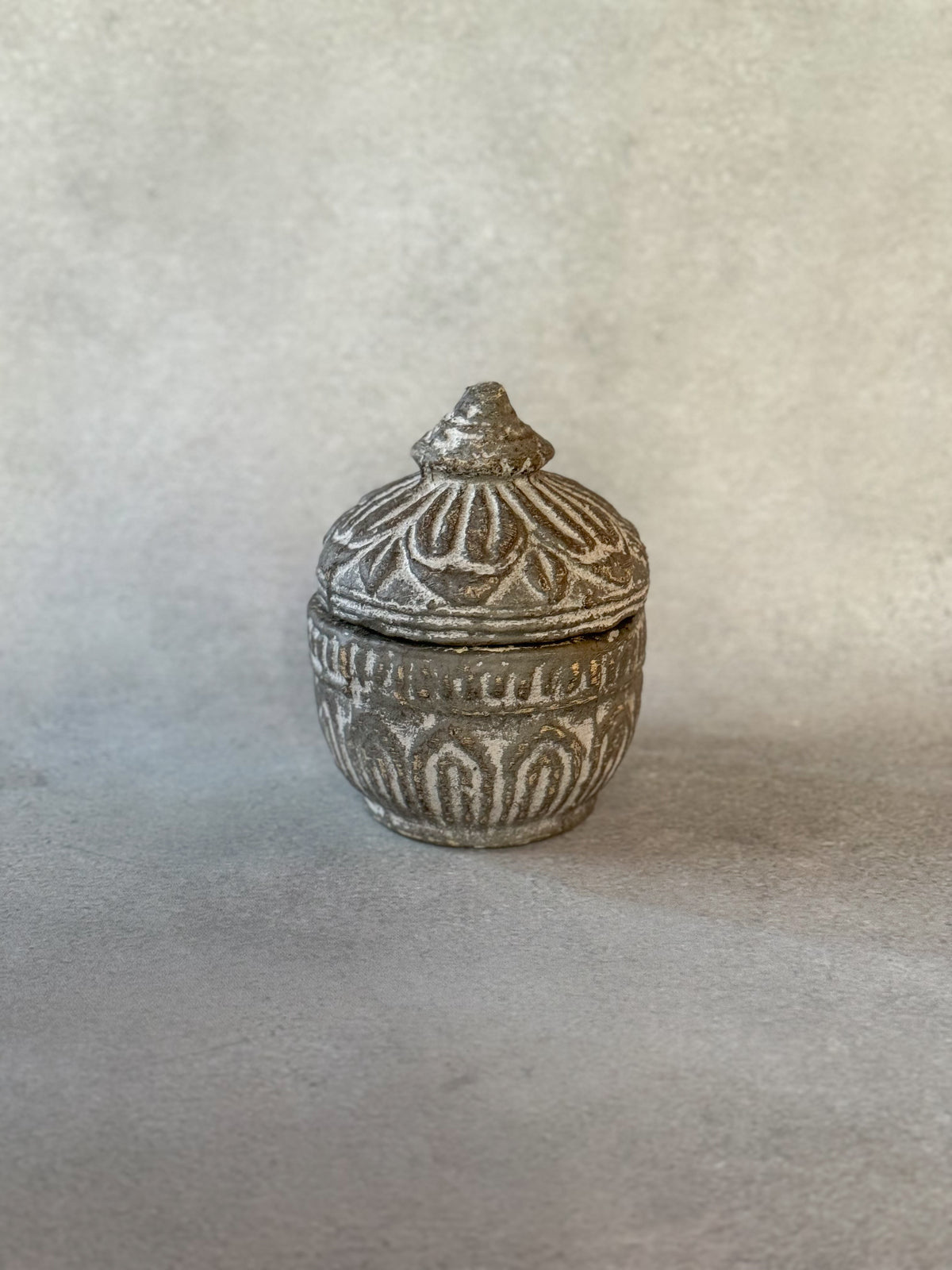 PAPER MACHE MINI DECORATIVE VOTIVE - decorative bowl - ALTROVE