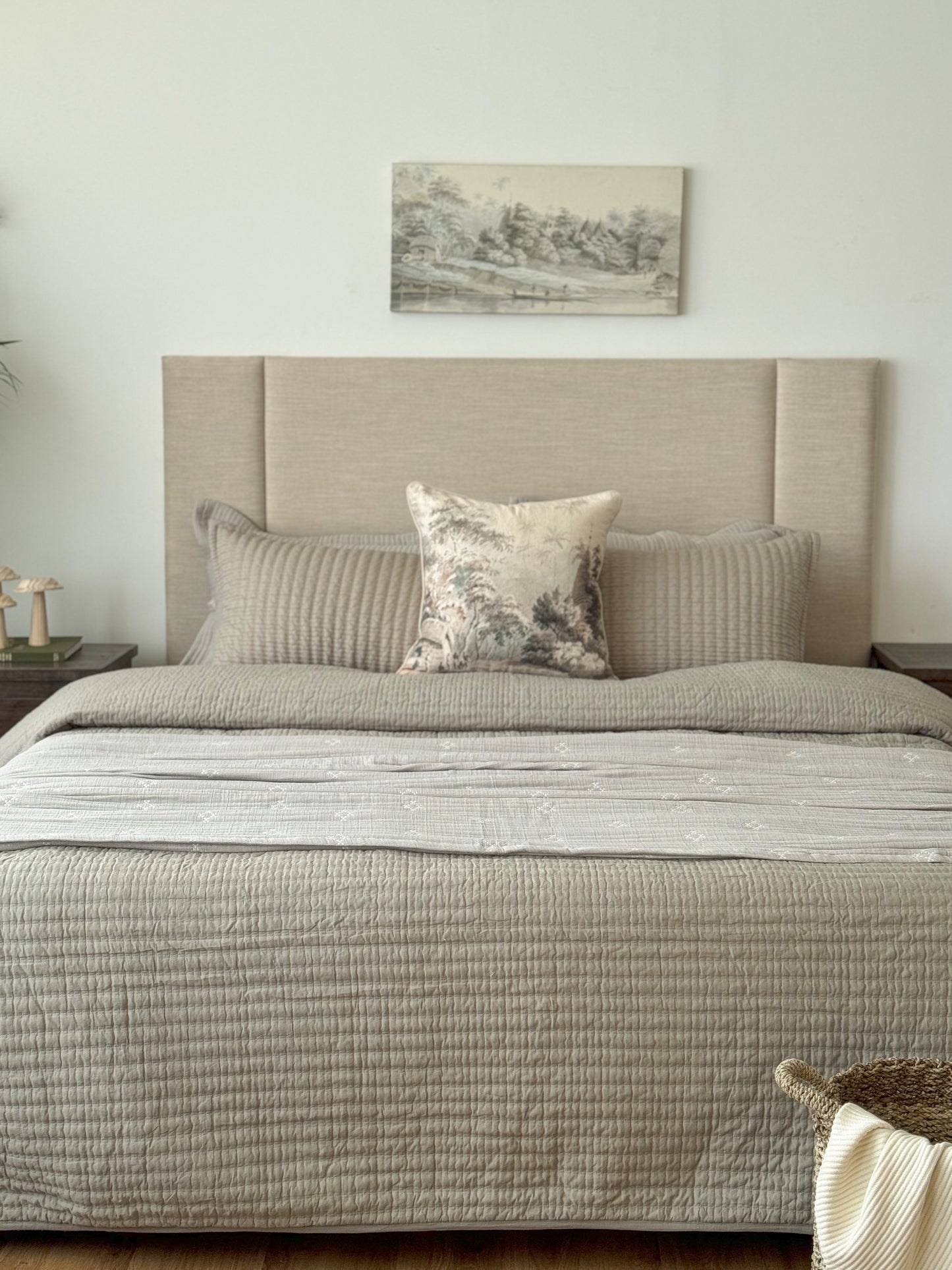 CARRIE LIGHT QUILTED BEDDING