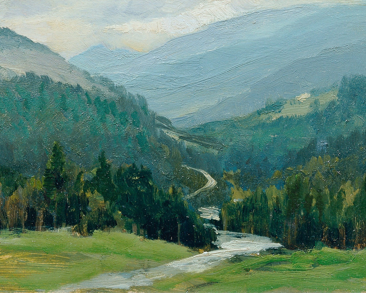 THE INDIAN MOUNTAIN RANGE ART