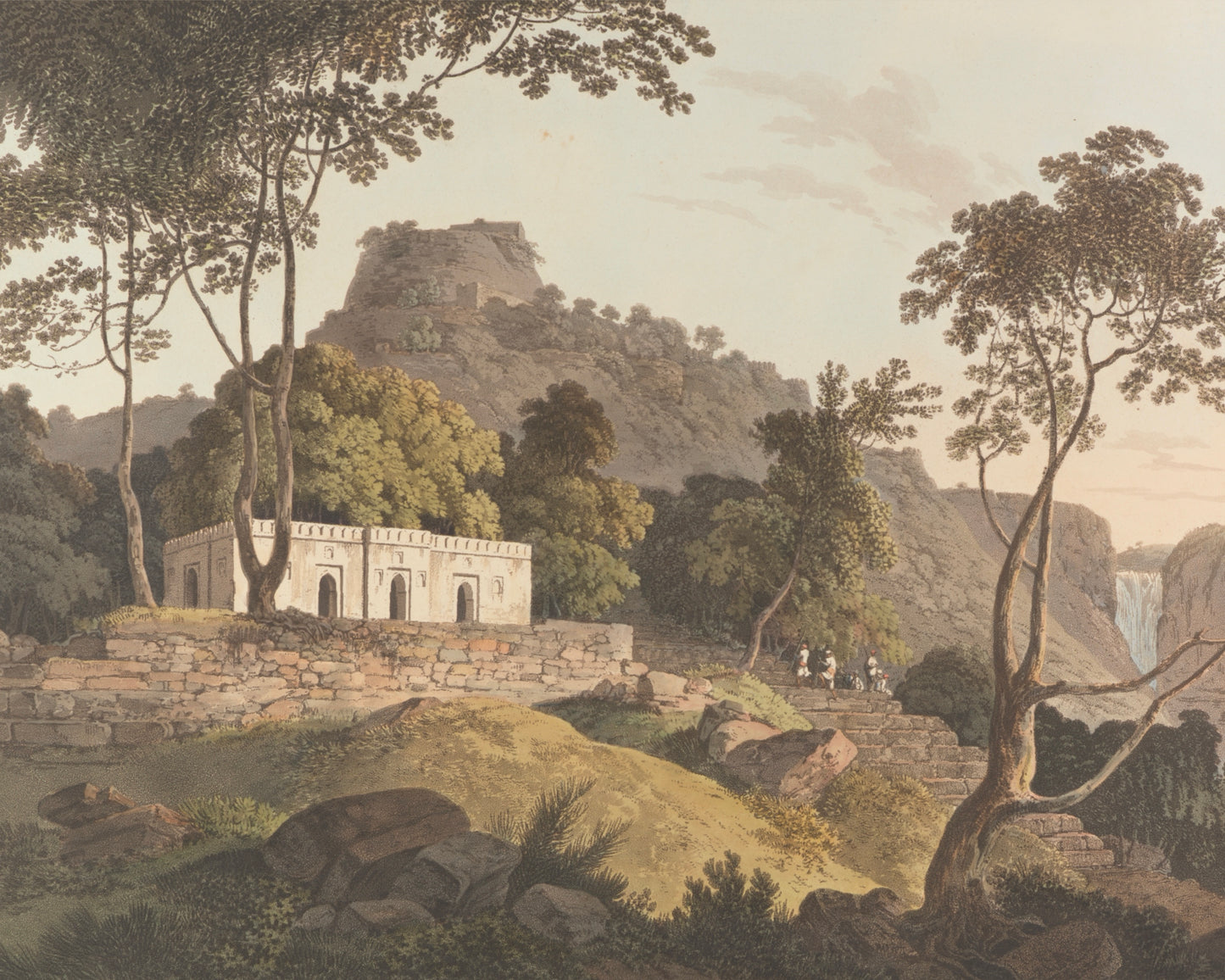 THE PRINCIPAL ROAD UP TO ROTAS GHAR