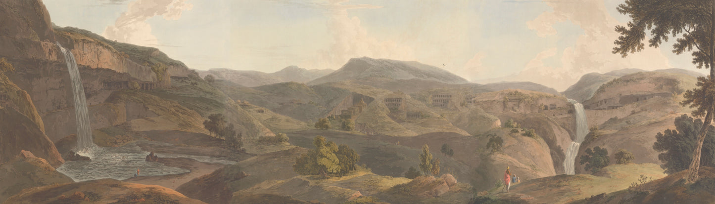 VALLEYS IN MONSOON VINTAGE ART