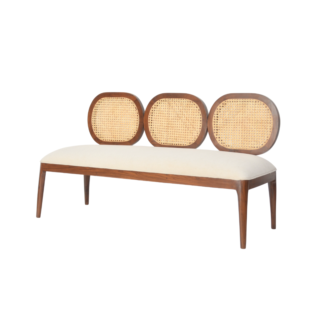 LIRA CANE BENCH