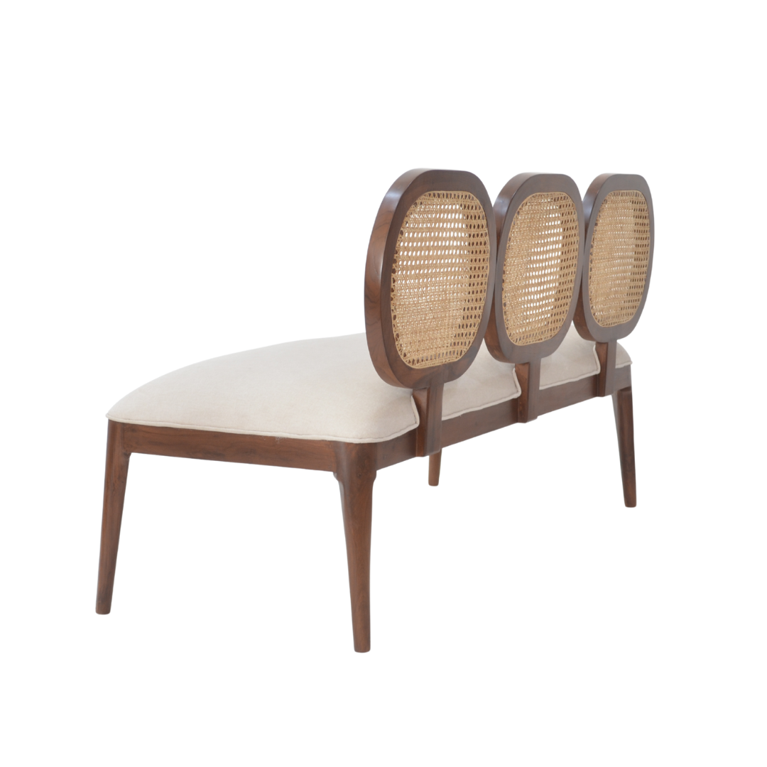 LIRA CANE BENCH