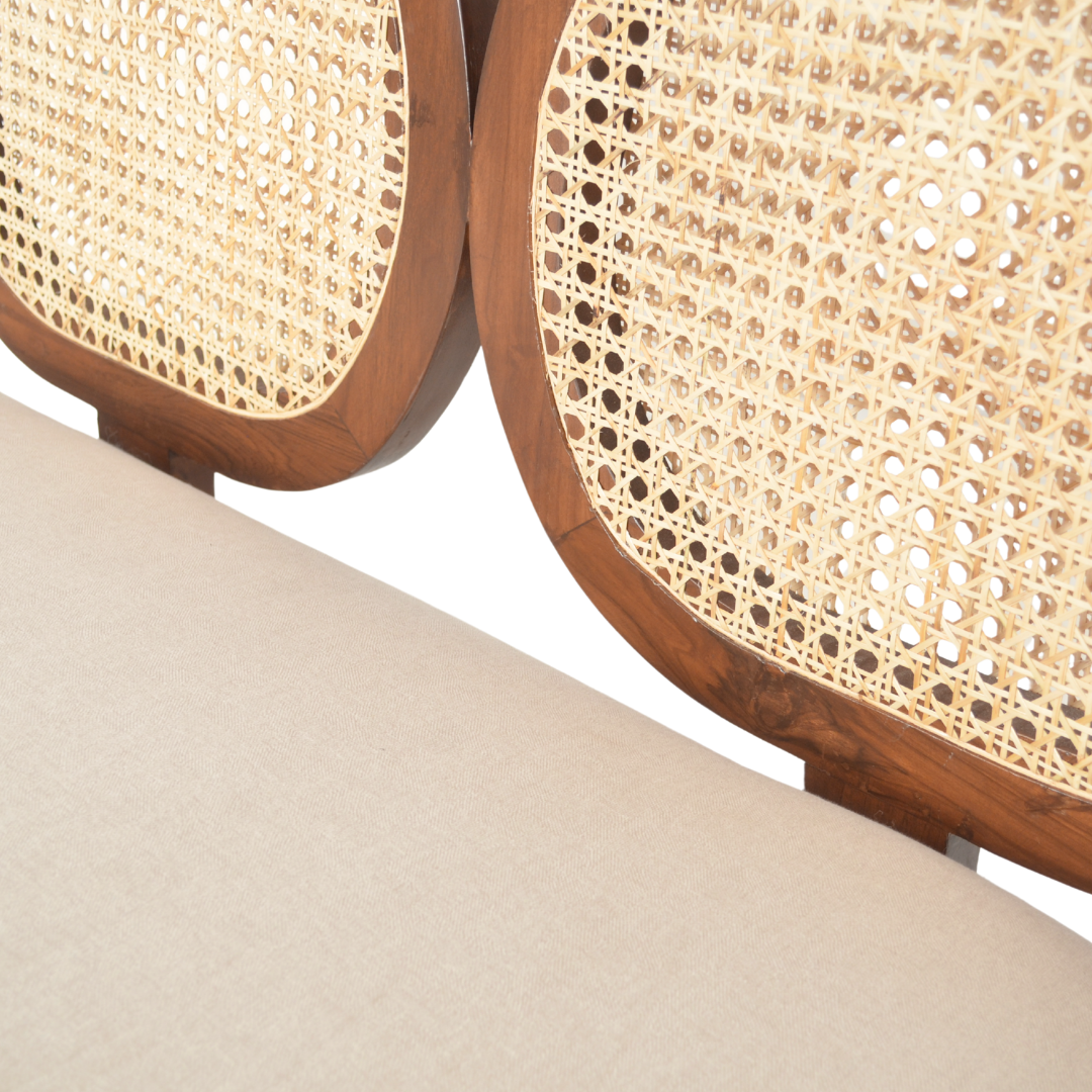 LIRA CANE BENCH