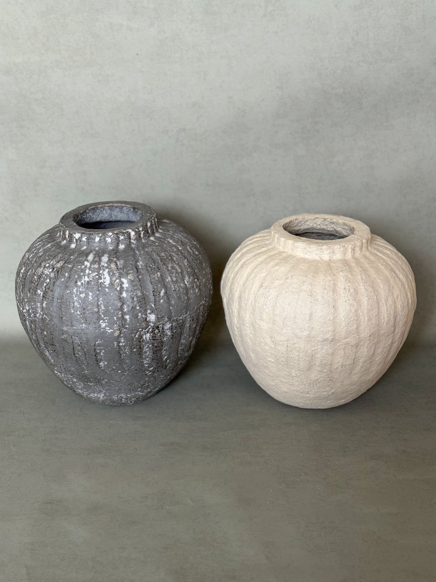 APOLLO PAPER MACHE VASE