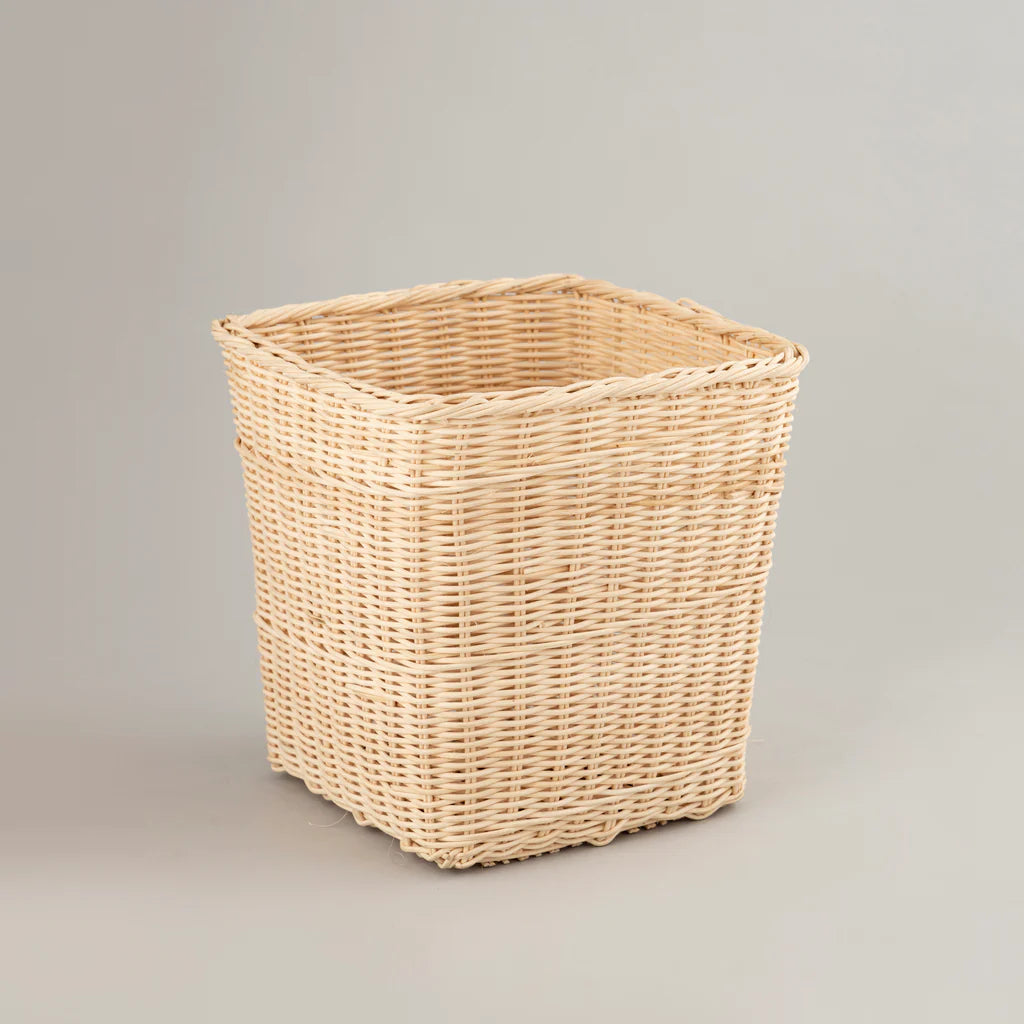 RATTAN TAPERED BASKET