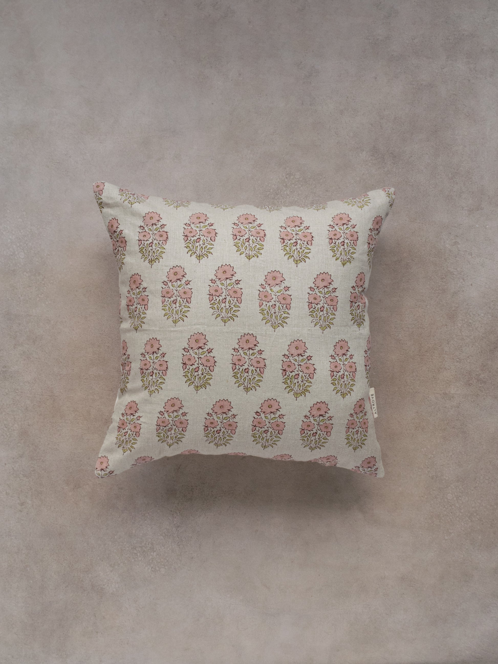Square Jaipur Block Print Cushion