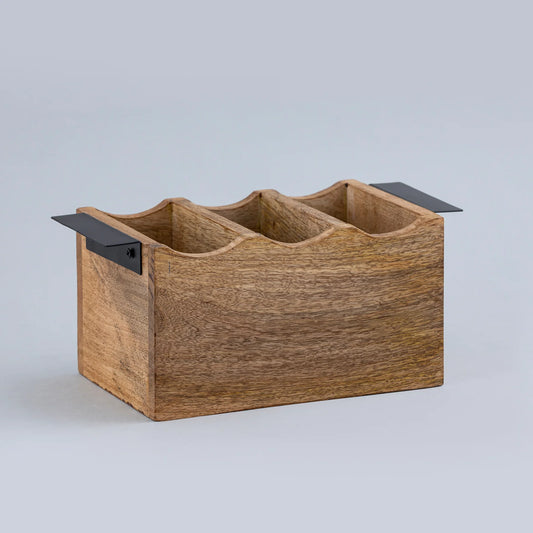 WOODEN DESK ORGANIZER