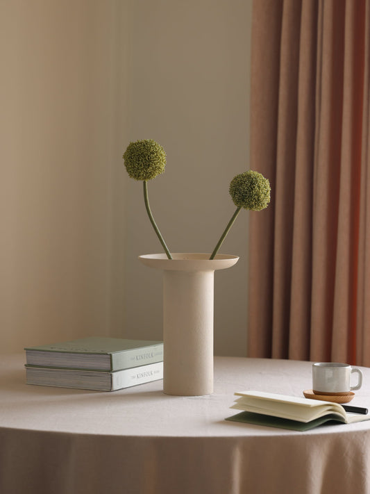 CINNABIRI VASE, TALL
