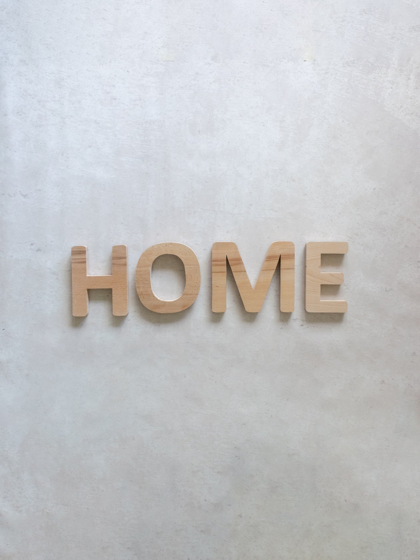 DECORATIVE WOODEN LETTERS