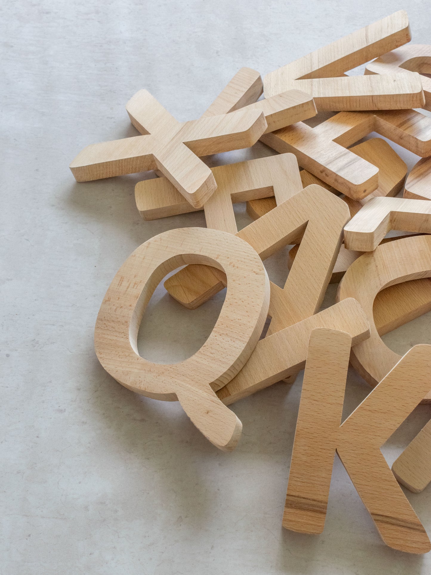 DECORATIVE WOODEN LETTERS