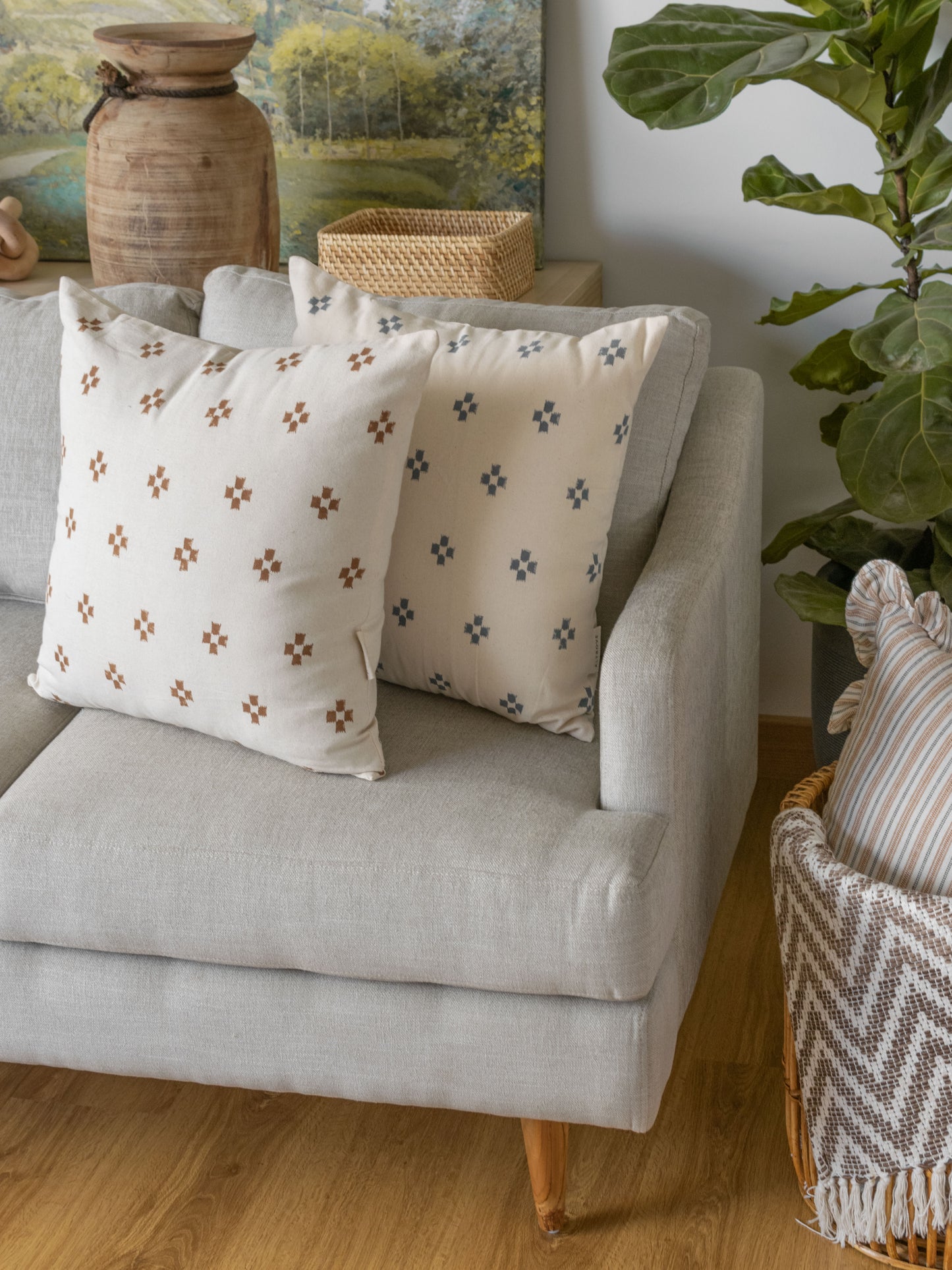 IVANA BLOCKPRINT CUSHION