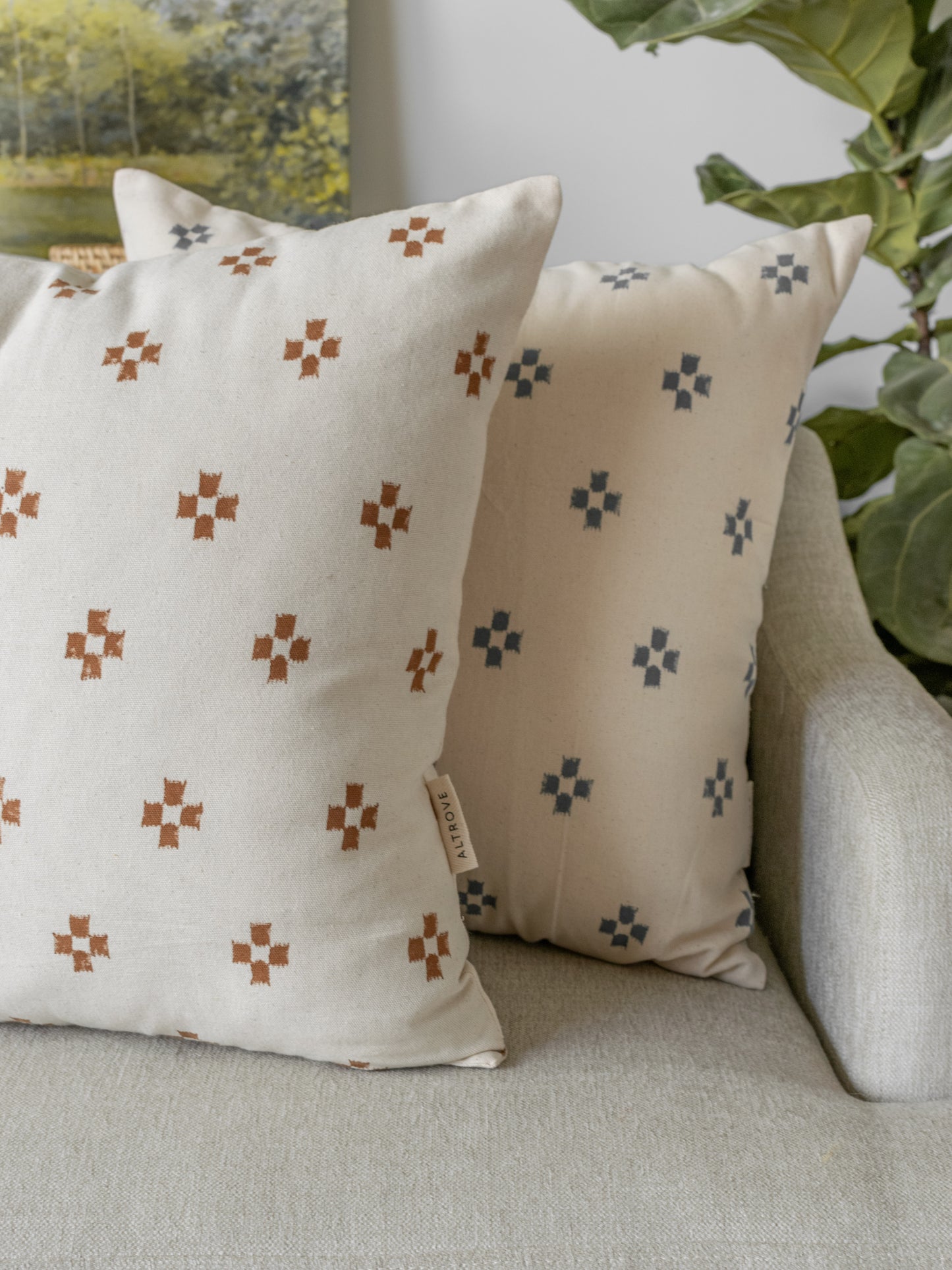 IVANA BLOCKPRINT CUSHION