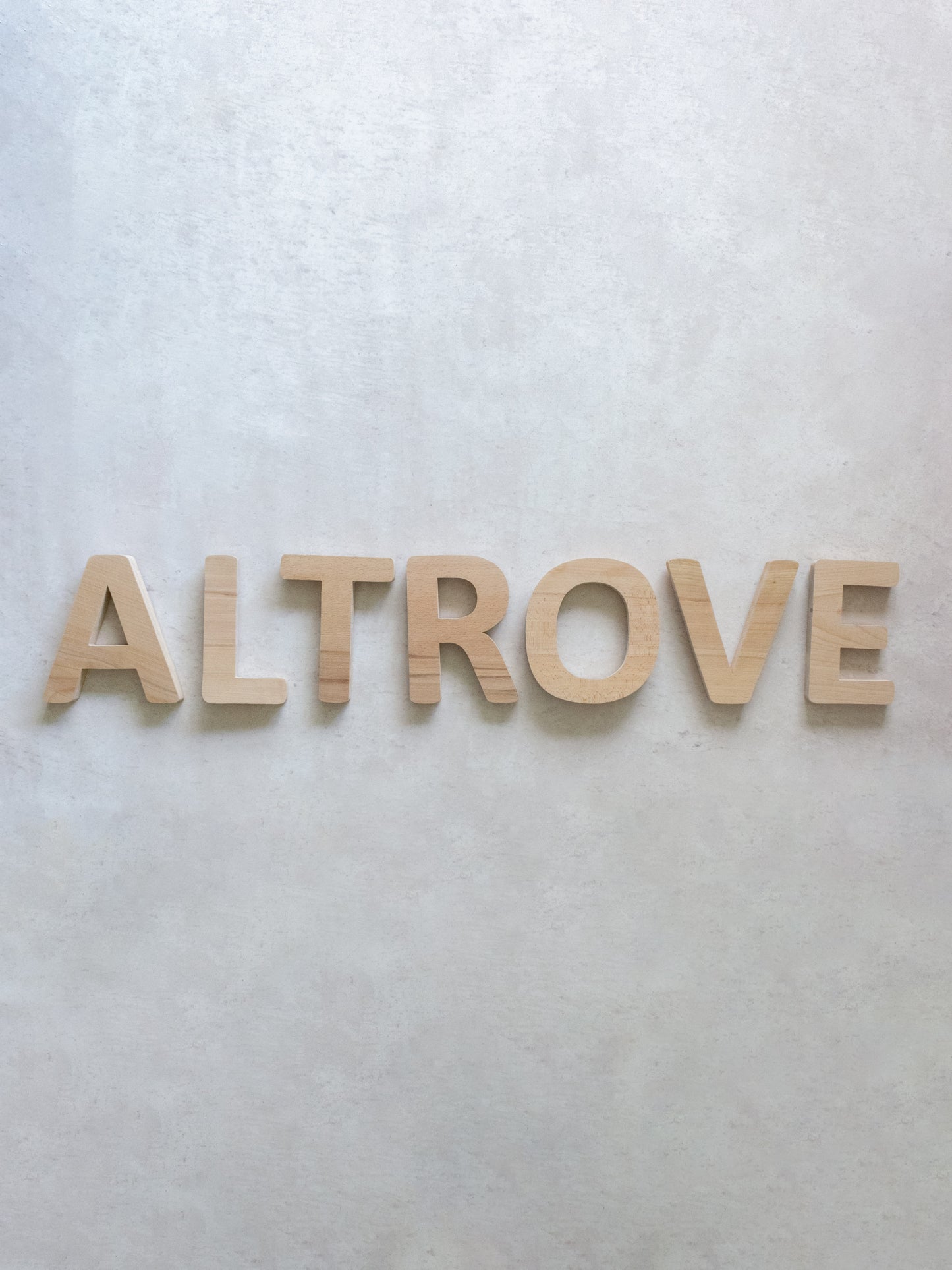 DECORATIVE WOODEN LETTERS