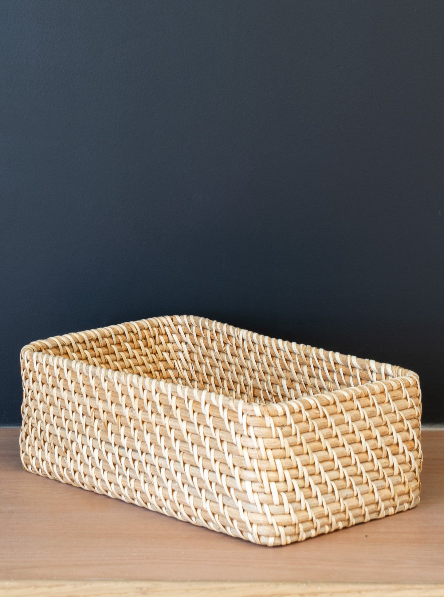 KORA RATTAN BASKET WITHOUT HANDLES