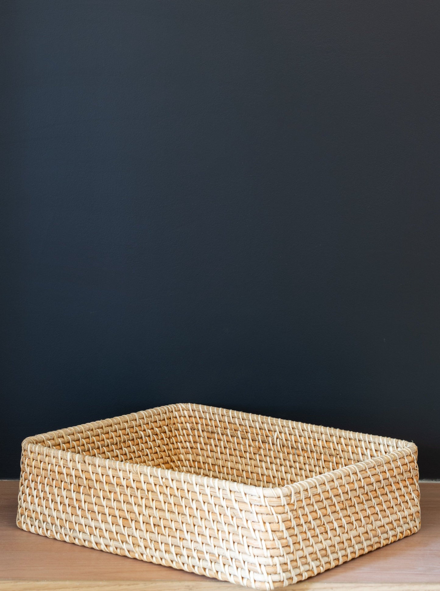 KORA RATTAN BASKET WITHOUT HANDLES