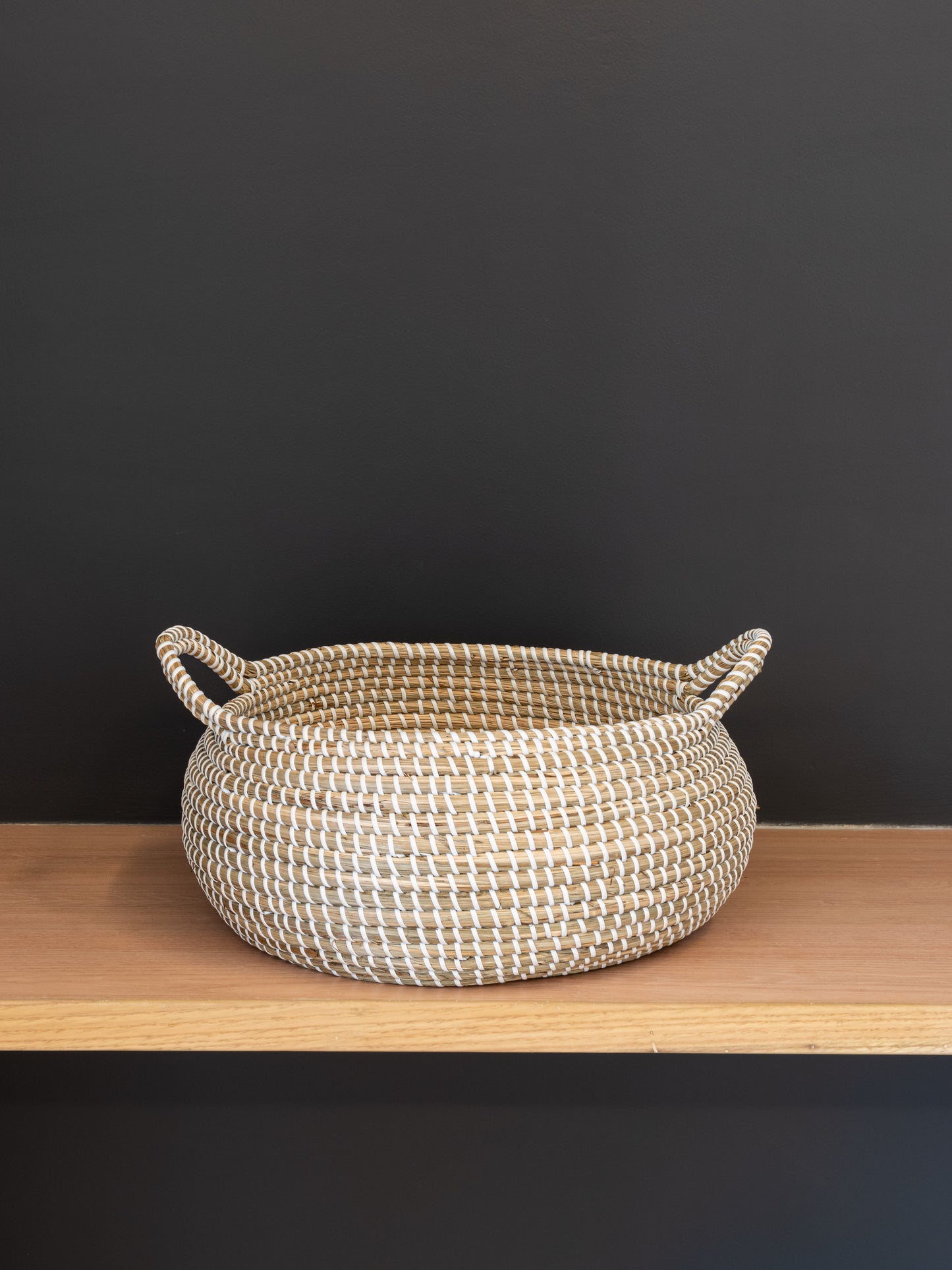 HIBO WHITE SEAGRASS BASKET