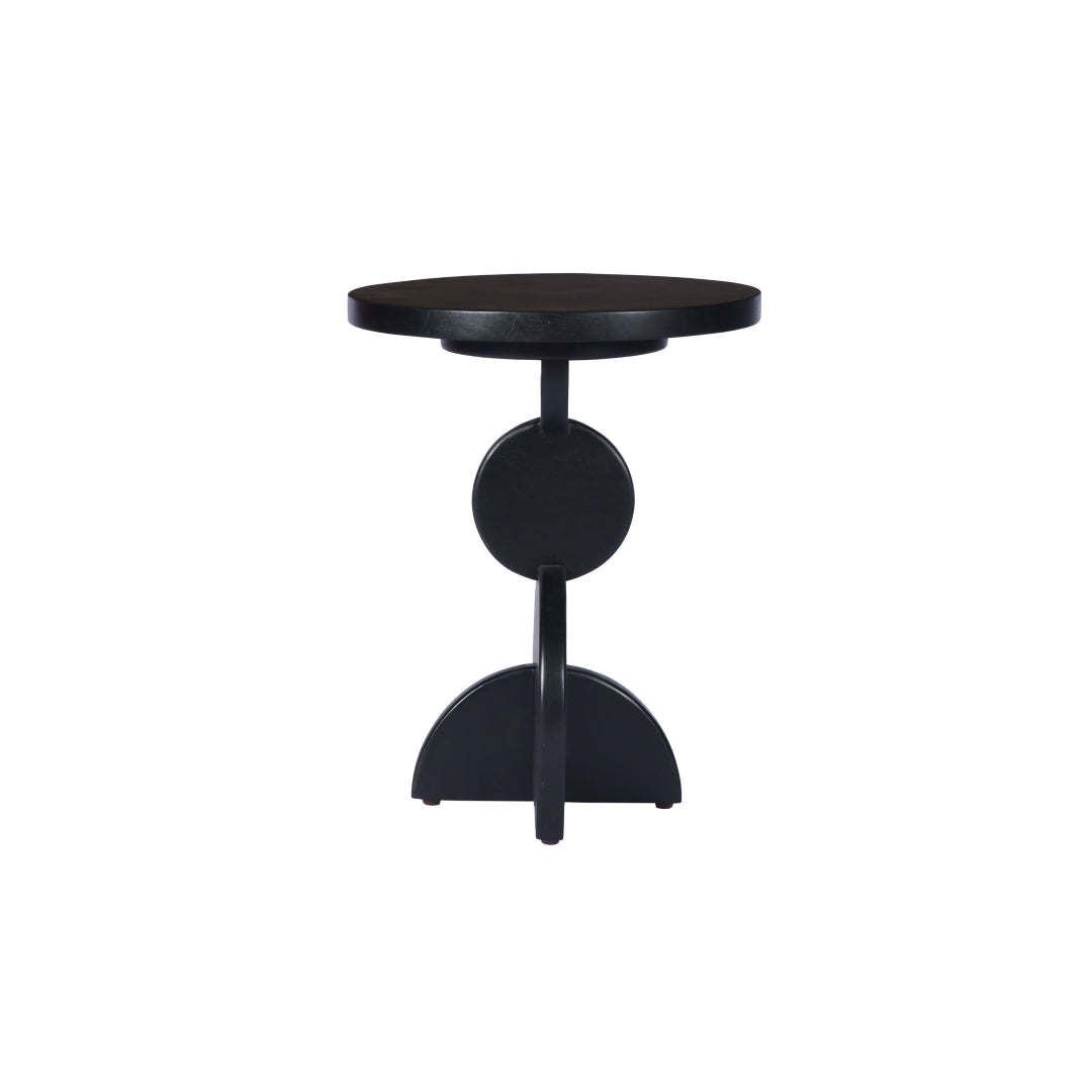 ASYMMETRICAL SIDE TABLE