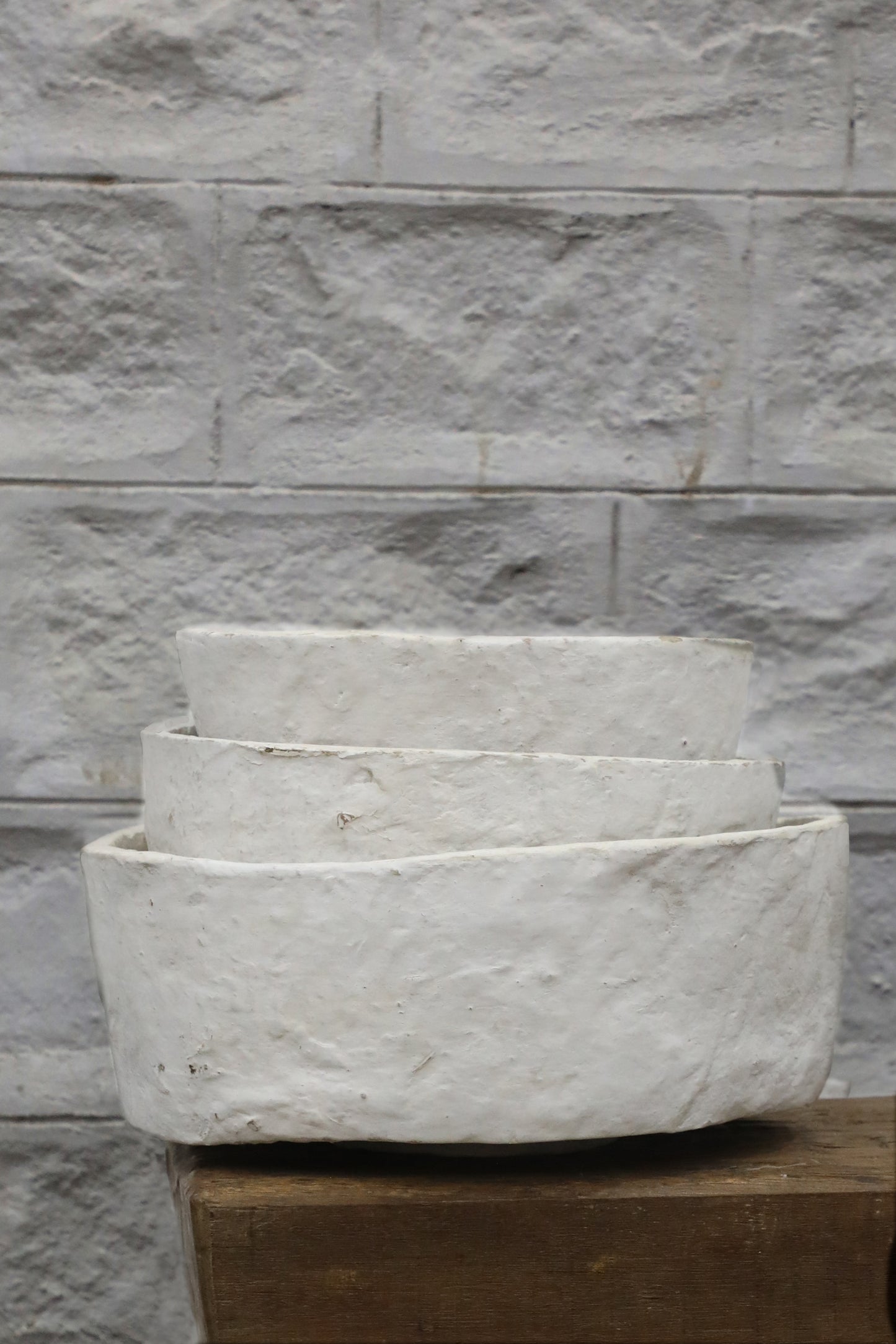 GLORY BOWL PAPER MACHE (SET OF 3)