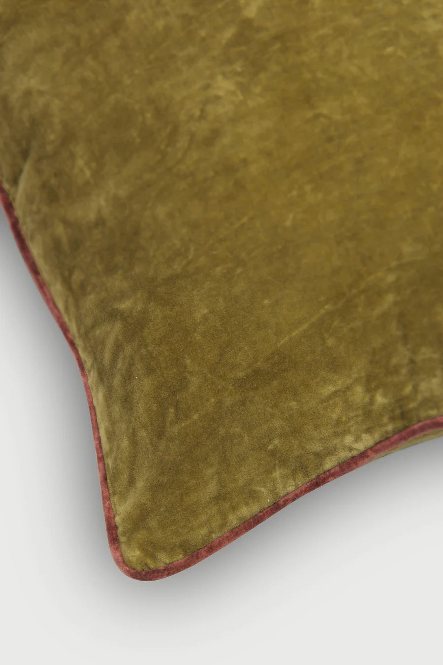 GLOW OLIVE GREEN CUSHION COVER
